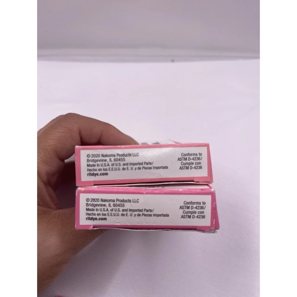 Lot of 2 RIT Color Remover, Laundry Treatment. 2oz, (4oz.‎ T), USA, New-in-Box!